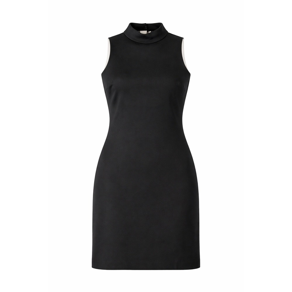 Cynthia‎ Rowley Black Mock Neck Sleeveless Shift Dress Size 4